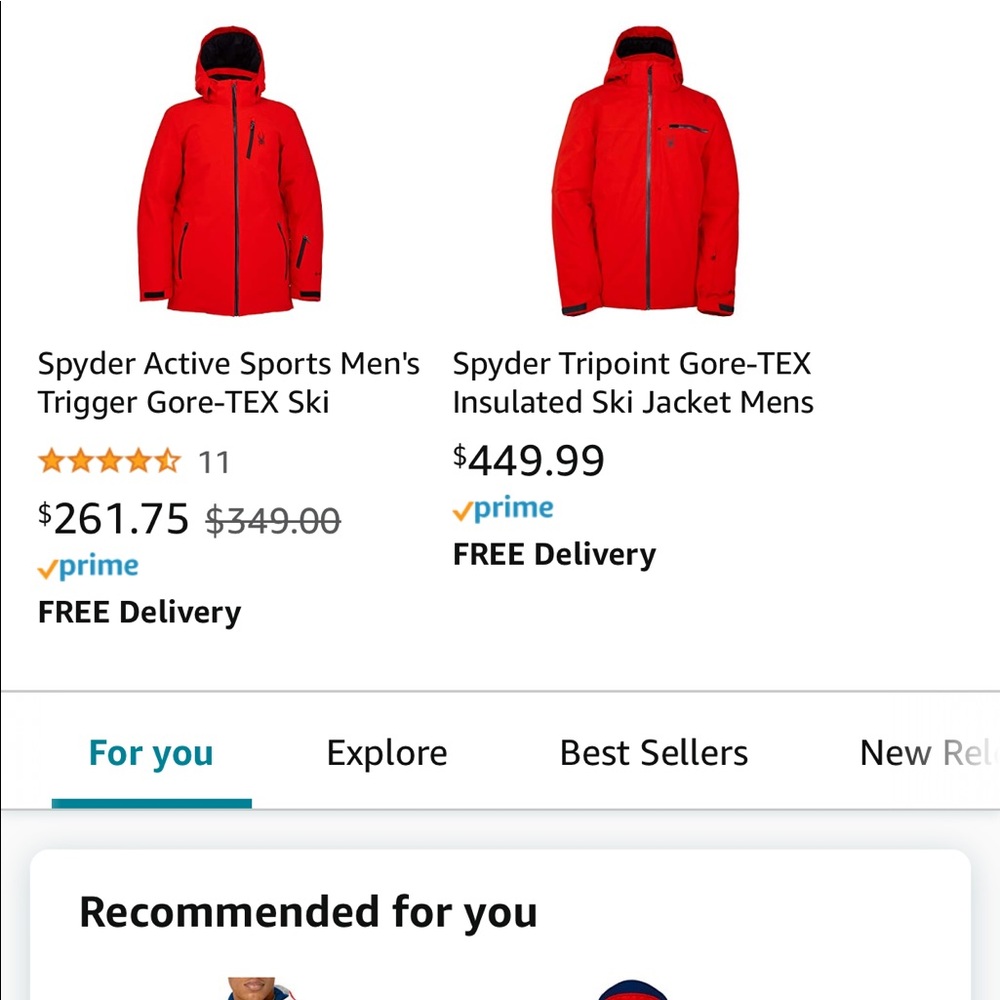 Spyder Avalanche coat